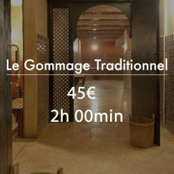 Gommage traditionnel