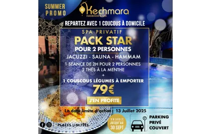 PACK  STAR + 1 couscous légumes à emporter